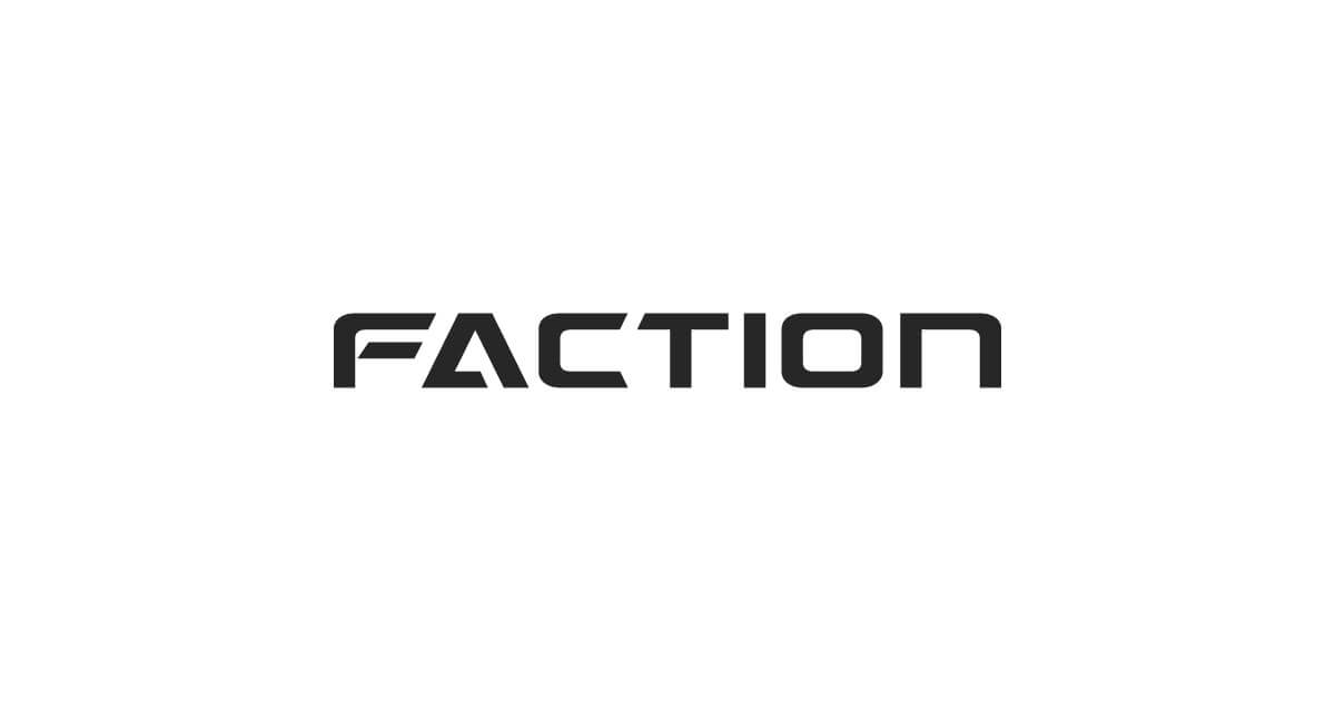 Faction logo on a white background