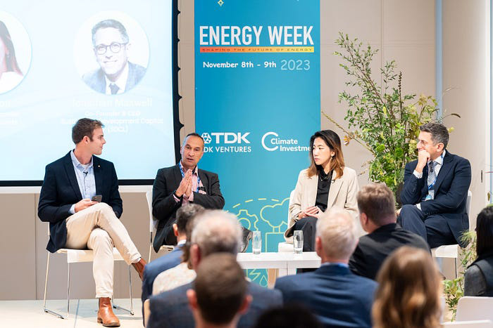 Panelists discussing at Energy Week conference, November 2023.