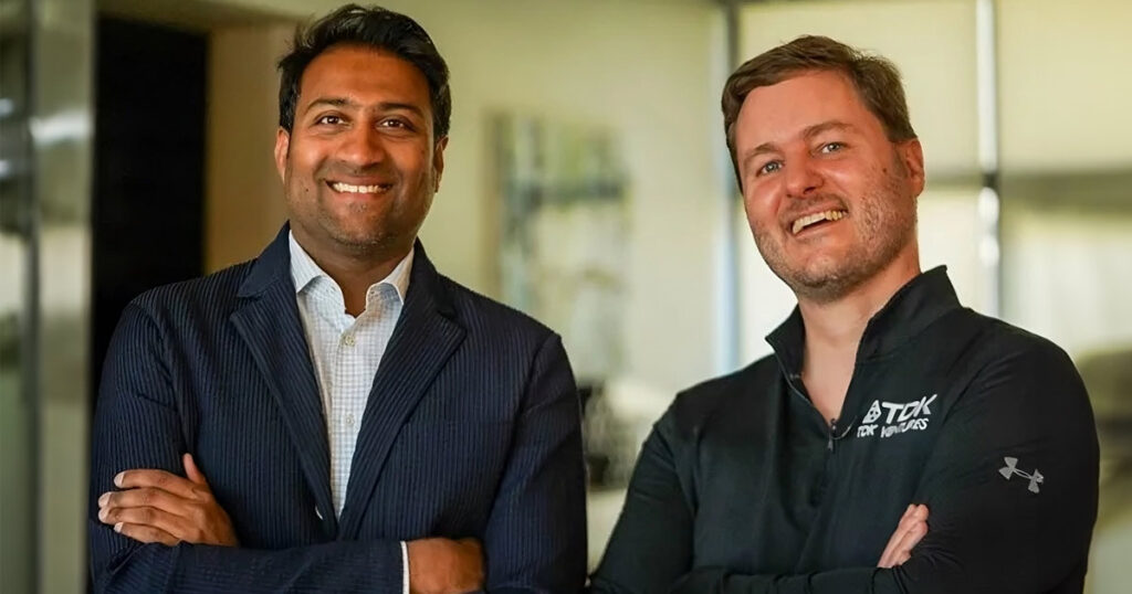 Span CEO Arch Rao & TDK Ventures President Nicolas Sauvage at TDK Ventures Portfolio Summit