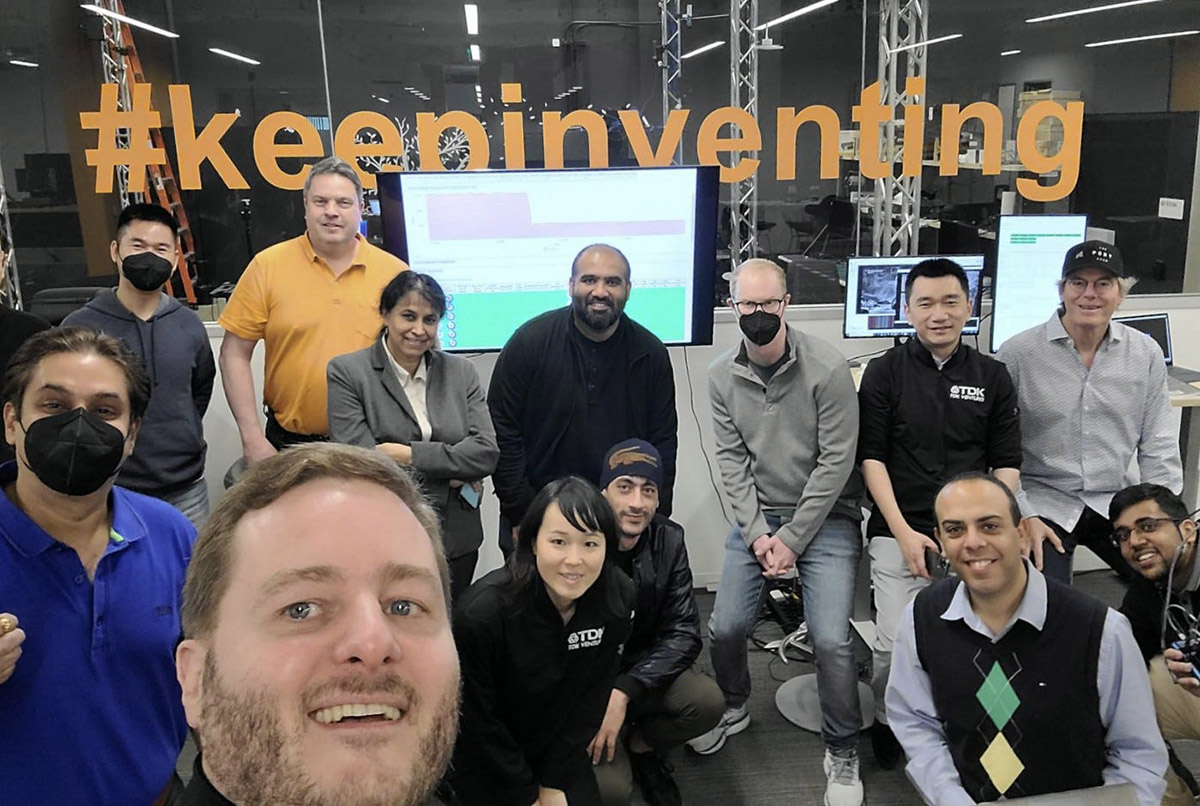 TDK Ventures Team Members Visiting XCOM Labs